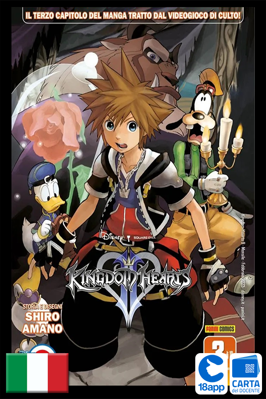 Kingdom Hearts II Silver 3 di Shiro Amano