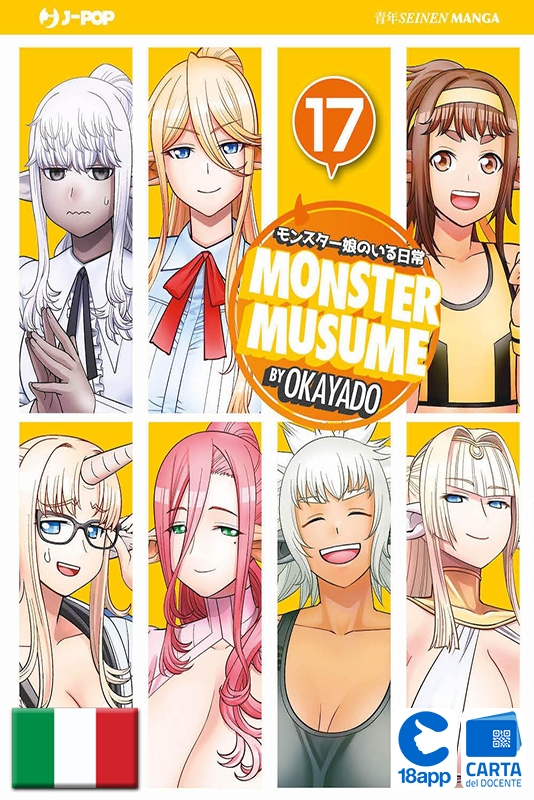 Monster Musume 17 di Okayado