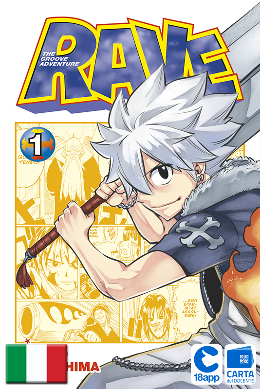 Rave The Groove 1 Variant Cover Edition di Hiro Mashima